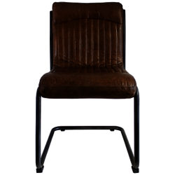 Hudson Living Capri Leather Chair
